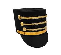 Sombrero De Soldado De Juguete - Casco Cascanueces Adultos, Gorro Militar | Accesorio Disfraz Desfile Creativo, Sombrero Teatro Fiesta Evento Escénico Actuación Decoración Cosplay Marcha Navidad