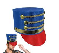 Sombrero de soldado, sombrero de tambor mayor del cascanueces, disfraz de cascanueces para adultos creativos para espectáculos, encuentros, cosplay