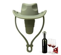 Sombrero de tapón de vino hermético, reutilizable, decorativo