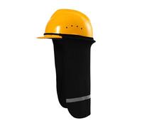 Sombrero de trabajo reflectante para exteriores, cubierta solar que absorbe el cuello, para construcción, casco duro agrícola, uso reflectante