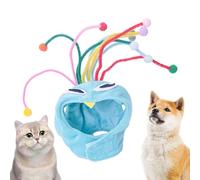 Sombrero de traje de gato, sombrero de perro - Sombreros para perros de felpa de algodón,Divertido sombrero para gatos gorras calientes para cachorros, sombrero de traje suave y cómodo para chato