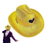 Sombrero De Vaquera Con Purpurina Para Hombre Y Mujer