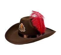 Sombrero de vaquero adulto genérico | Tocado de Cosplay para Acción de Gracias,Sombrero Western para Fiestas,Para Fiestas Familiares Disfrazadas Eventos Temáticos Celebración De Otoño Entusiastas