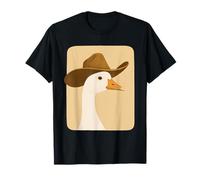 Sombrero de vaquero Country Funny Duck Rodeo Cowgirl Western Goose Camiseta