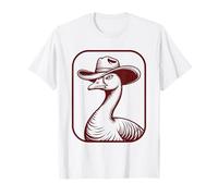 Sombrero de Vaquero Country Funny Goose Rodeo Cowgirl Western Duck Camiseta