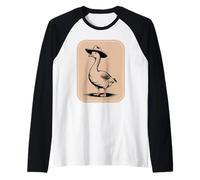 Sombrero de Vaquero Country Funny Goose Rodeo Cowgirl Western Duck Camiseta Manga Raglan