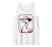 Sombrero de Vaquero Country Funny Goose Rodeo Cowgirl Western Duck Camiseta sin Mangas