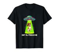Sombrero de Vaquero Get In Frenchie UFO French Bulldog Space Camiseta