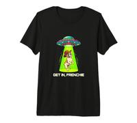 Sombrero de Vaquero Get In Frenchie UFO French Bulldog Space Camiseta Premium