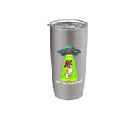 Sombrero de vaquero Get In Frenchie UFO French Bulldog Space Vaso térmico de acero inoxidable de doble pared