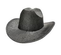 Sombrero de vaquero occidental para hombres y mujeres, sombreros Fedora clásicos enrollables con cinturón de hebilla para la playa para el rendimiento, sombrero de vaquero de carnaval para hombres 7 3