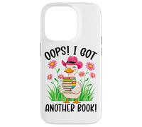 Sombrero de Vaquero para Entusiasta de la Lectura del Pato Bookish Carcasa para iPhone 14 Pro