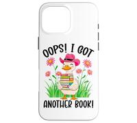 Sombrero de Vaquero para Entusiasta de la Lectura del Pato Bookish Carcasa para iPhone 16 Pro MAX