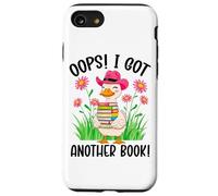 Sombrero de Vaquero para Entusiasta de la Lectura del Pato Bookish Carcasa para iPhone SE (2020) / 7/8