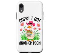 Sombrero de Vaquero para Entusiasta de la Lectura del Pato Bookish Carcasa para iPhone XR