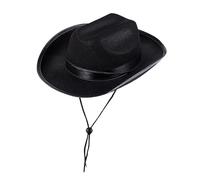 Sombrero de vaquero para mujer, de piel occidental, de ala ancha, con cuerda, para hombre, vaqueros, deportes al aire libre, fiesta, playa, protección UV, unisex, para adultos, verano, ropa casual de