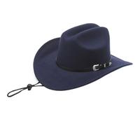 Sombrero de vaquero Westen para mujer, color negro, con ala enrollable, para disfraz, cuerda ajustable, ligero, a la moda, para mujeres y hombres, despedida de soltera, Halloween, accesorios para la
