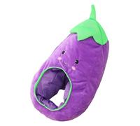 Sombrero de vegetal, disfraz de fruta de berenjena para adultos, accesorios de peluche de dibujos animados de anime, accesorios para fiestas, Navidad, cosplay, accesorios de fotografía de