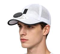 Sombrero De Ventilador Solar | De Borde Deseando La Humedad | Sombrero De Ventilador Solar Para Playa - Para Bicicleta, Escuela, Viajes, Jardín, Viajes Diarios, Mamá, Adolescente, Adulto