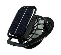 Sombrero de ventilador solar - Sombrero de ventilación con energía solar, sombrero de sol de refrigeración de verano | Ventilador recargable incorporado para alivio del calor, vestido ajustable ligero