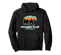 Sombrero de verano para la familia de osos californianos Ferndell Trail Sudadera con Capucha