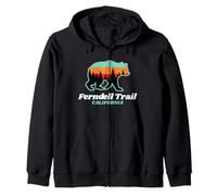 Sombrero de verano para la familia de osos californianos Ferndell Trail Sudadera con Capucha