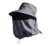 Sombrero de verano para mujer, transpirable, Bob cubo, cubrecara, sombrero que cubre la cara, para playa, piscina, verano, golf, natación, senderismo, pesca, jardinería, vacaciones, Negro