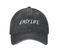 Sombrero de Visera al Aire Libre Unisex Easy Life Merch Easy Life Logo Sombrero de Vaquero Gorra de Golf Sombrero Esponjoso Sombreros para Mujeres Regalos para Hombres
