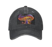 Sombrero de Visera al Aire Libre Unisex Hippie Místico Champiñón Sombrero de Vaquero Visera cumpleaños Dropshipping Salida a la Playa Golf Hombres Mujeres Regalos
