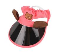 Sombrero de visera para perros, sombrero para mascotas - para los forasteros - Sombrero de mascota ajustable para perros pequeños y grandes en la protección solar al aire libre cómodo