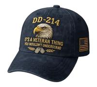 Sombrero Del Orgullo Veterano - Gorra De Béisbol De Estilo Militar | Gorro De Camionero Bordado Patriótico Unisex | Gorros Ajustables Para Veteranos, Familiares, Amigos, Celebraciones Patriótic