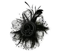 Sombrero Fascinador Para Mujer Mujer - Cinta De De Té De Malla | Sombreros De Té | Para Ceremonia Solemidad Asunto Formal Ducha Nupcial Boda Y Boda