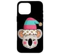 Sombrero Festivo con diseño de Oso Koala Carcasa para iPhone 16 Pro MAX