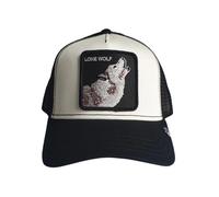 Sombrero Goorin Bros. Lone Wolf Gorro Con Visera Unisex Sintético Blanco Negro