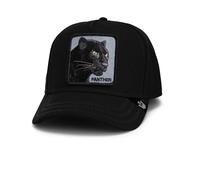 Goorin Bros. Gorra de camionero Panther Field 100, color negro, talla: talla única, 1450-BLK, Talla única