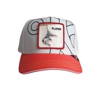 Sombrero Goorin Bros. Player Gorro Con Visera Unisex Poliéster Blanco Rojo