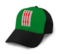 Sombrero Gorra de béisbol de algodón Gorra Lisa Gorra Ajustable Bandera de Umbría Italia Gorra para el Sol