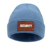 Sombrero Hombre Invierno Sec.URI-TY, Beanie Calavera de Punto Transpirable y Ligero, Gorros Cálidos de Invierno de Punto Grueso, Cráneo(Skyblue,L)