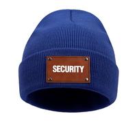 Sombrero Hombre Invierno SEC.URI-TY, Beanie Calavera de Punto Transpirable y Ligero, Gorros Cálidos de Invierno de Punto Grueso, Calavera(Blue,M)