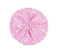 Sombrero Lentejuelas para Mujer Gorro de Lentejuelas Tocado con Lentejuela Gorro de Baile para Niñas Disco Festival Club Divertido Disfraz Elástico Talla única para Ropa de Disco Accesorio (One Size)