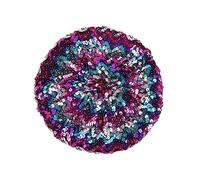 Sombrero Lentejuelas para Mujer Gorro de Lentejuelas Tocado con Lentejuela Gorro de Baile para Niñas Disco Festival Club Divertido Disfraz Elástico Talla única para Ropa de Disco Accesorio (One Size)