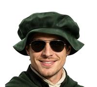 Sombrero Medieval Tipo Tudor Renacentista para Hombre Boina Vintage de