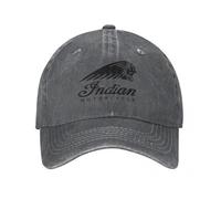 Sombrero Moda Hip Hop Indian Motorcycles Logo Gorra de béisbol Unisex Racing Gorra Lavada desgastada Retro al Aire Libre Running Golf Sun Cap Regalo de cumpleaños