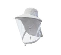 Sombrero mosquitera para actividades aire libre, Midge Head Net Hat Control Bucket Cara Cuello Ion Multicolor Al aire libre(Color 2)