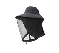 Sombrero mosquitera para actividades aire libre, Midge Head Net Hat Control Bucket Cara Cuello Ion Multicolor Al aire libre(Color 3)