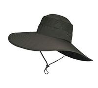 Sombrero Mujer Verano,Cap Bucket Protección Plegable Fisherman Outdoor se enfrentó a los Caps de Béisbol Doble Men Hat Mujer Deporte (Army Green, One Size).