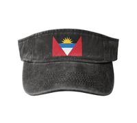 Sombrero Outdoor Definitivo Antigua Y Barbuda Military Flag - Denim Algodón UPF 50+, Acceso Coleta & Antideslizante, Impermeable Pesca, Golf, Navegación