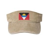 Sombrero Outdoor Definitivo Antigua Y Barbuda Military Flag - Denim Algodón UPF 50+, Acceso Coleta & Antideslizante, Impermeable Pesca, Golf, Navegación