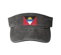 Sombrero Outdoor Definitivo Antigua Y Barbuda Military Flag - Denim Algodón UPF 50+, Acceso Coleta & Antideslizante, Impermeable Pesca, Golf, Navegación