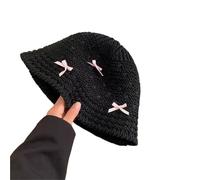 Sombrero Paja Sombrero de Paja for Mujer, Transpirable, de ala Ancha, Ajustable, Protector Solar, Gorra de Pescador for Mujer, for Exteriores, Sombra, Playa, Sombreros de diseñador(Color-03)